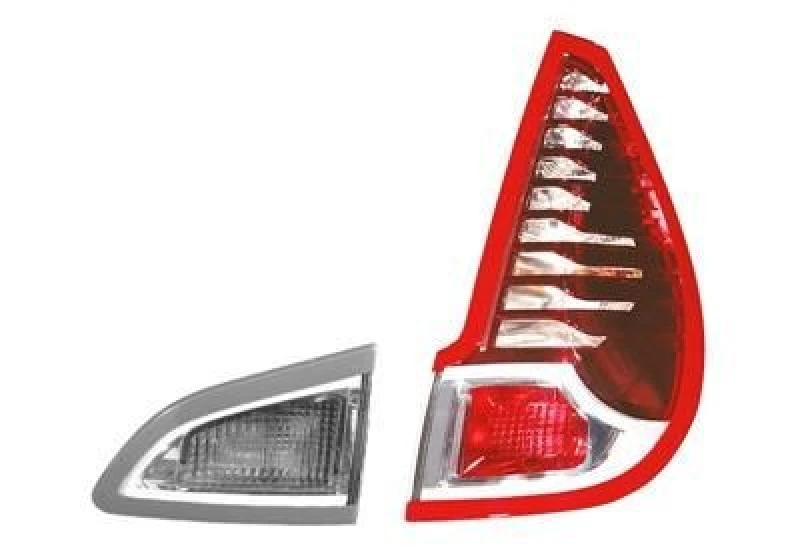 Image of VAN WEZEL 4380926 Rear light Inner Section, without bulb holder, Right Combination Rearlight (391)
