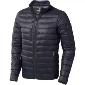 Image of Elevate Mens Scotia Light Down Jacket (XS) (Navy)