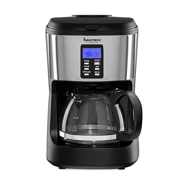 image of Innoteck DS-603 2 In 1 Grind & Brew Digital Coffee Maker