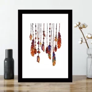 Image of SC512197870 Multicolor Decorative Framed MDF Painting