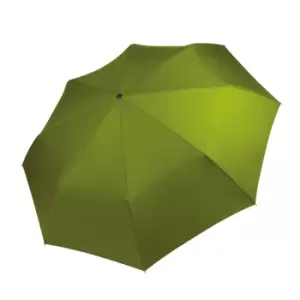 image of Kimood Foldable Compact Mini Umbrella (One Size) (Burnt Lime)