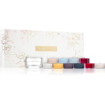 Image of Yankee Candle Sakura Blossoms Festival Tea Lights & Holder Candle Gift Set IV.