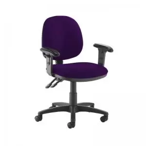 image of Jota medium back PCB operators chair with adjustable arms - Tarot