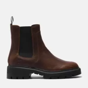 image of Timberland Cortina Valley Chelsea Boot For Her In Dark Brown, Size 4