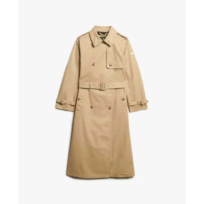 Image of Superdry Womens coat Superdry Classic Beige Female XS