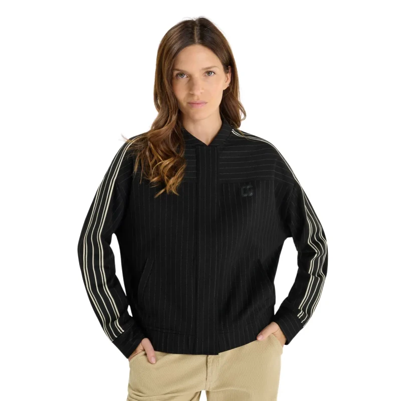 Image of Le Temps des cerises Womens jacket Le Temps des cerises Olivia Noir Female S