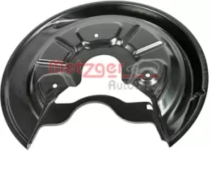 Image of METZGER Brake Disc Back Plate VW,AUDI,SKODA 6115003
