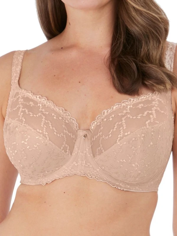 Image of Fantasie Womens underwired side-reinforced bra Fantasie Ana Beige Female 105F