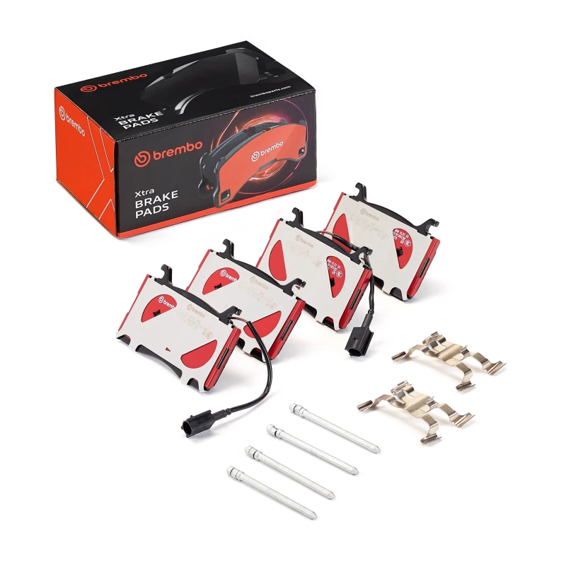 Image of BREMBO Brake pad set BREMBO P 23 187X