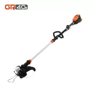 image of Yard Force 40V 30Cm Cordless Grass Trimmer Body Only - Orange & Black