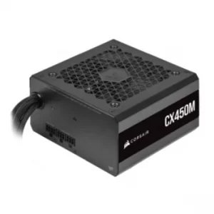 Image of Corsair 450W Builder Series CX450M V2 PSU, Rifle Bearing Fan, Semi-Modular, 80+ Bronze UK Plug