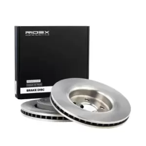 Image of RIDEX Brake disc Externally Vented 82B0492 Brake rotor,Brake discs JEEP,GRAND CHEROKEE III (WH, WK),Commander (XK, XH)