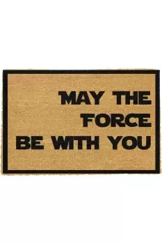 Image of May The Force Be With You Doormat