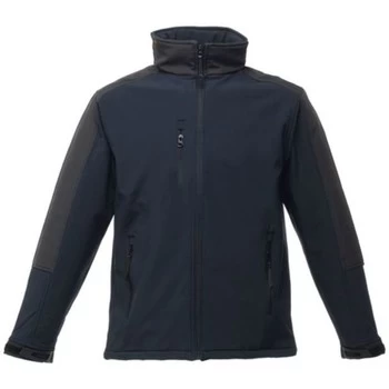 Image of Professional HYDROFORCE Waterproof Softshell Jacket mens Fleece jacket in Blue - Sizes UK S,UK M,UK L,UK XL,UK XXL,UK 3XL