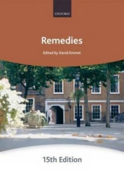 Image of Remedies by The City Law School Paperback