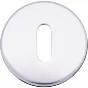 Image of Eclipse Aluminium Escutcheon Keyhole 52x8mm (2 Pack) in Silver