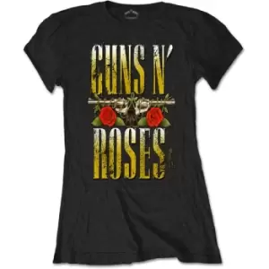 Image of Guns N' Roses - Big Guns Womens Medium T-Shirt - Black