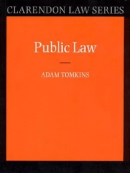 Image of Public Law by Adam Tomkins Paperback