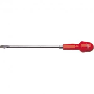 Image of Draper Cabinet Pattern Flared Slotted Screwdriver 9.5mm 250mm