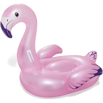 image of Bestway - Kids Inflatable Flamingo Pool Ride-On Pool Float