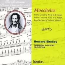 image of Piano Concertos Nos. 4 and 5 (Shelley, Tasmanian So)