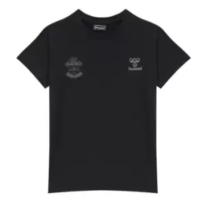 image of Hummel Southampton FC Training T-Shirt Junior Boys - Black