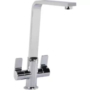 Image of CDA Contemporary Slant Monobloc Tap Chrome