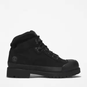 Image of Timberland Heritage Rubber-toe Hiking Boot For Men In Monochrome Black Black, Size 10