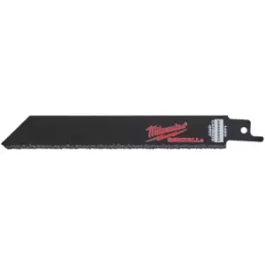 Image of Milwaukee Cast Iron / Fibreglass Reciprocating Saw Blades 150mm Pack of 3