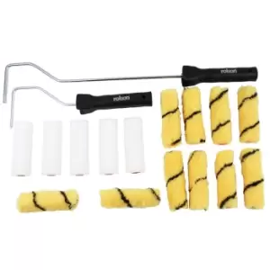 Image of Rolson 17 Piece Paint Roller & Brush Set