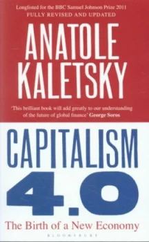 Image of Capitalism 4.0 by Anatole Kaletsky Paperback