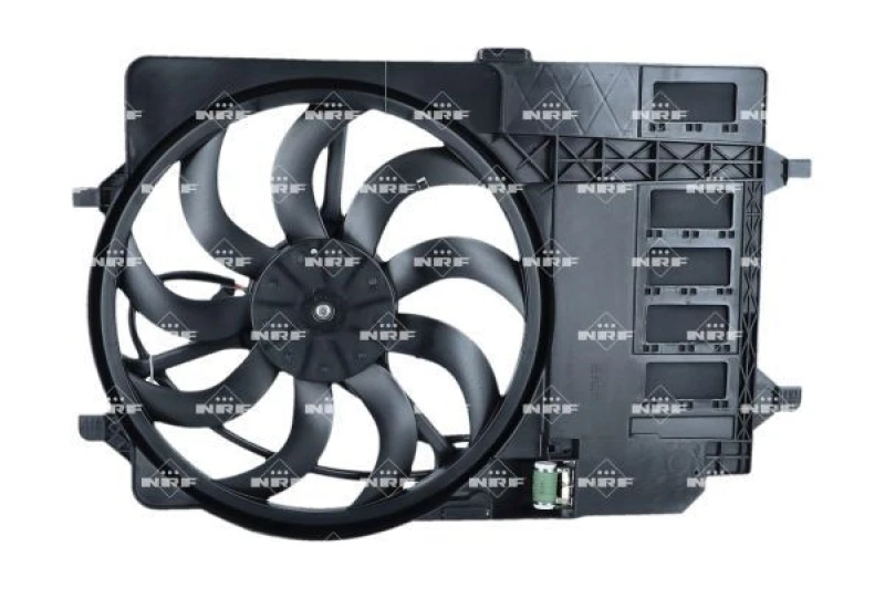 Image of NRF 47302 Cooling Fan D1: 400mm, with radiator fan shroud Fan,radiator (508)