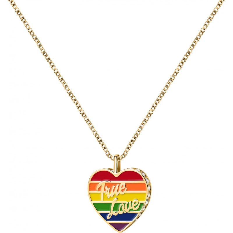 Image of Chiara Ferragni Womens J19AVI04 Necklace in Gold Gold Female One Size