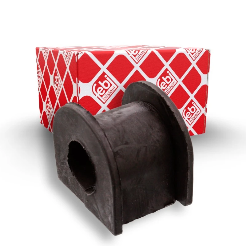 Image of FEBI BILSTEIN 42029 Stabilizer Bushes Rear Axle, Rubber Rubber Anti-roll Bar Bush Kit (1334)