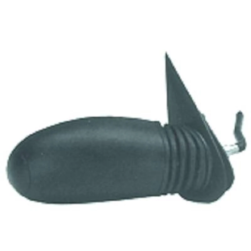 Image of DIEDERICHS 3433024 Wing mirror Right, black, Complete Mirror, Grained Outside Mirror (50)