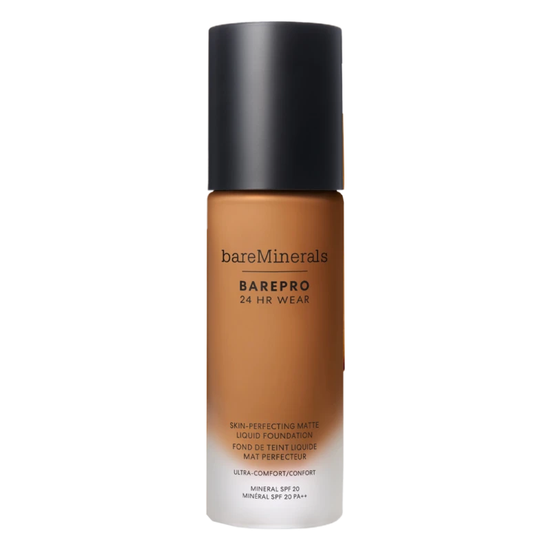 Image of bareMinerals BarePro 24HR Wear Skin-Perfecting Matte Liquid Foundation SPF20 30ml 51 - Deep Warm