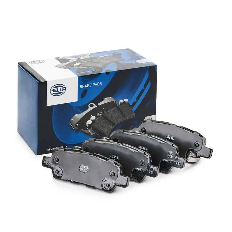 Image of HELLA Brake pad set HELLA 8DB 355 010-241