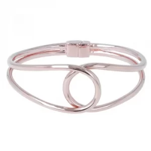 image of Bronzallure Ladies Purezza Shiny Open Bangle WSBZ00765.MED