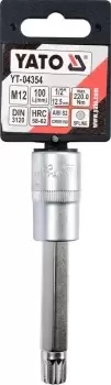 Image of YATO Socket Spline YT-04354
