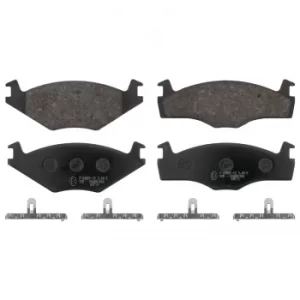 Image of Brake Pad set 16076 by Febi Bilstein Front Axle