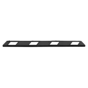 Image of Moravia Traffic-line Park-aid Wheel Stop - 1, 800mmL - Black/White - Complete wi