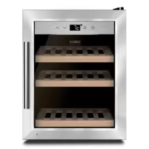 Image of CASO WineSafe 12 Classic Wine Fridge compressor technology 12 bottles