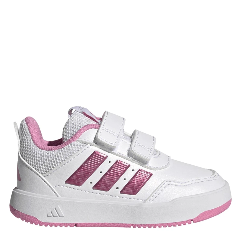 Image of adidas White & Pink Tensaur Sport 3.0 Girls Toddler Trainers White & Pink UK 9 (EU 26½)