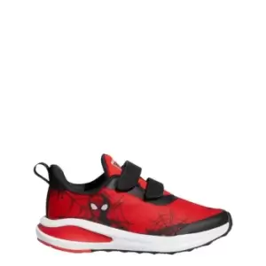 Image of adidas x Marvel Spider-Man Fortarun Shoes Kids - Vivid Red / Core Black / Cloud