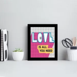 Image of SCT-023 Multicolor Decorative Framed MDF Painting