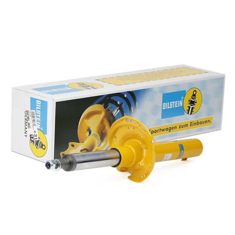 Image of BILSTEIN 35-229865 Shock absorber Front Axle, Gas Pressure, Single Tube Upside Down, Suspension Strut, Top pin Shock Absorber (854)