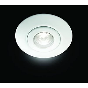 image of Wickes Fixed Downlight Conversion Ring White