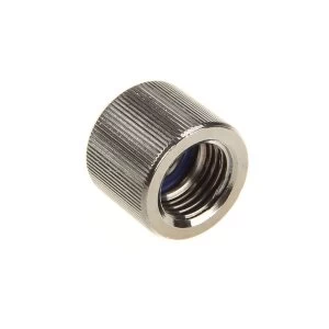 Image of EK Water Blocks EK-HD Adapter Female 10/12mm - Black Nickel