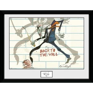 Image of The Wall Back to The Wall Collector Print