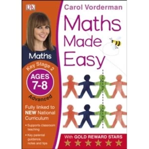 Image of Maths Made Easy Ages 7-8 Key Stage 2 Advanced by Carol Vorderman (Paperback, 2014)